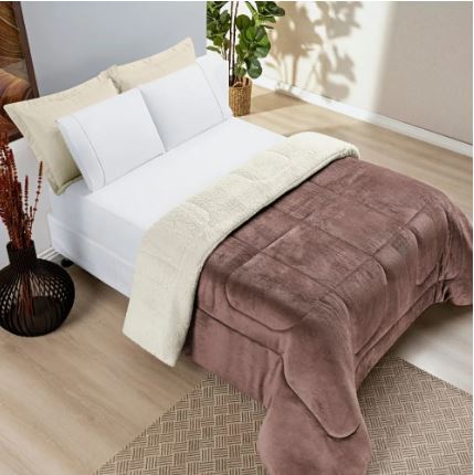 Coberdrom Sherpa Dupla Face Queen 150g