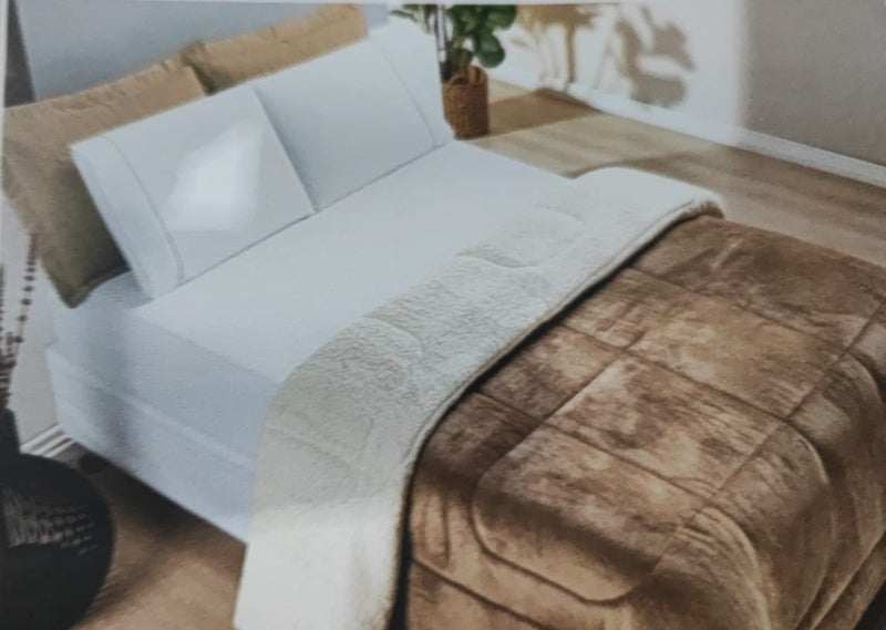 Coberdrom Alaska Sherpa com Manta Microfibra Plush