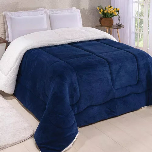 Coberdrom Alaska Sherpa com Manta Microfibra Plush