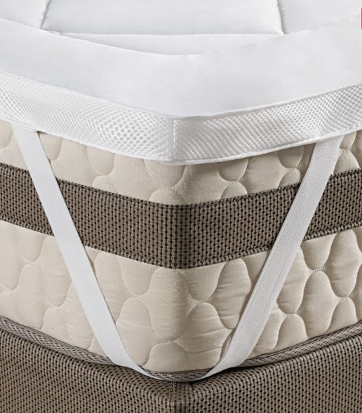 Pillow Top Solteiro 200 Fios Super Macio 600g/m2 4cm Altura Fibra Siliconizada