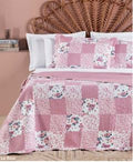Colcha Valley Micropercal 200 Fios com Bordados Estampados